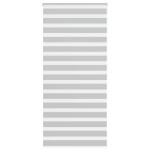 vidaXL Jaluzea tip zebra gri deschis lățime țesătură 105,9cm poliester