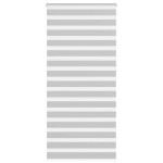 vidaXL Jaluzea tip zebra gri deschis lățime țesătură 100,9cm poliester