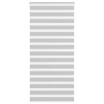 vidaXL Jaluzea tip zebra gri deschis lățime țesătură 105,9cm poliester