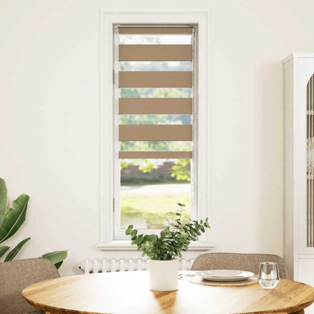 vidaXL Jaluzea tip zebra 45x100 cm lățime țesătură 40,9 cm poliester