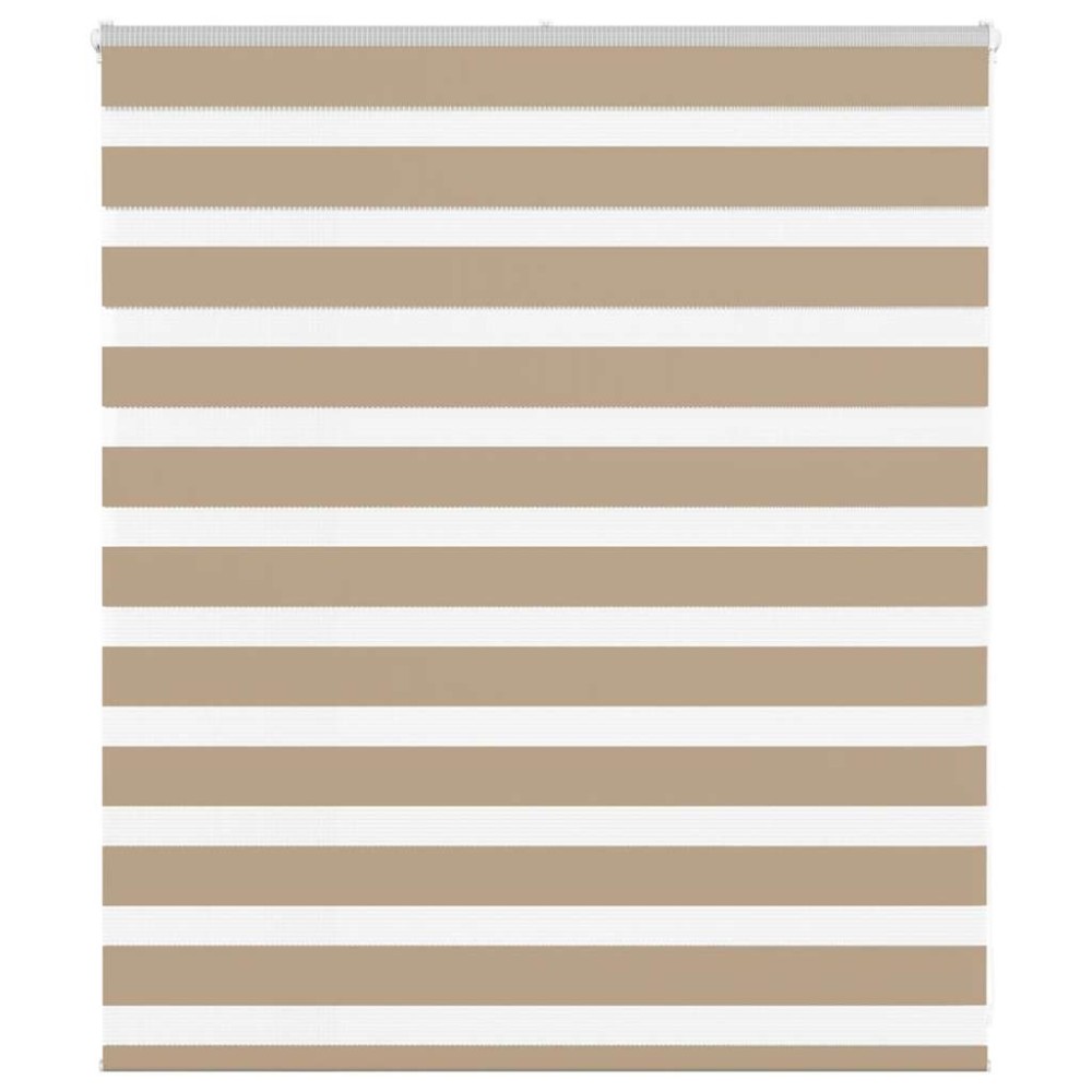 vidaXL Jaluzea tip zebra 125x100 cm lățime țesătură 120,9 cm poliester