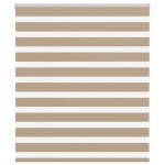 vidaXL Jaluzea tip zebra 125x100 cm lățime țesătură 120,9 cm poliester