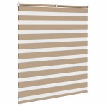 vidaXL Jaluzea tip zebra 125x100 cm lățime țesătură 120,9 cm poliester