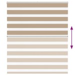 vidaXL Jaluzea tip zebra 130x100 cm lățime țesătură 125,9 cm poliester vidaXL Jaluzea tip zebra 130x100 cm lățime țesătură 125,9 cm poliester