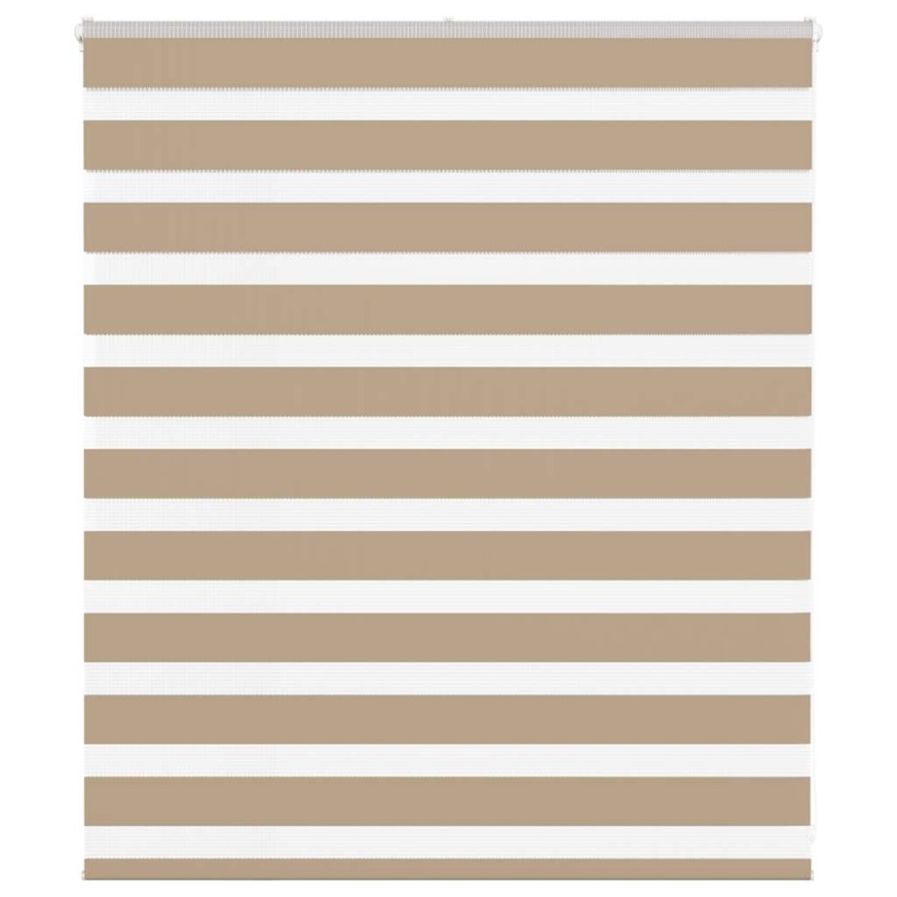 vidaXL Jaluzea tip zebra 135x100 cm lățime țesătură 130,9 cm poliester