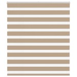 vidaXL Jaluzea tip zebra 135x100 cm lățime țesătură 130,9 cm poliester