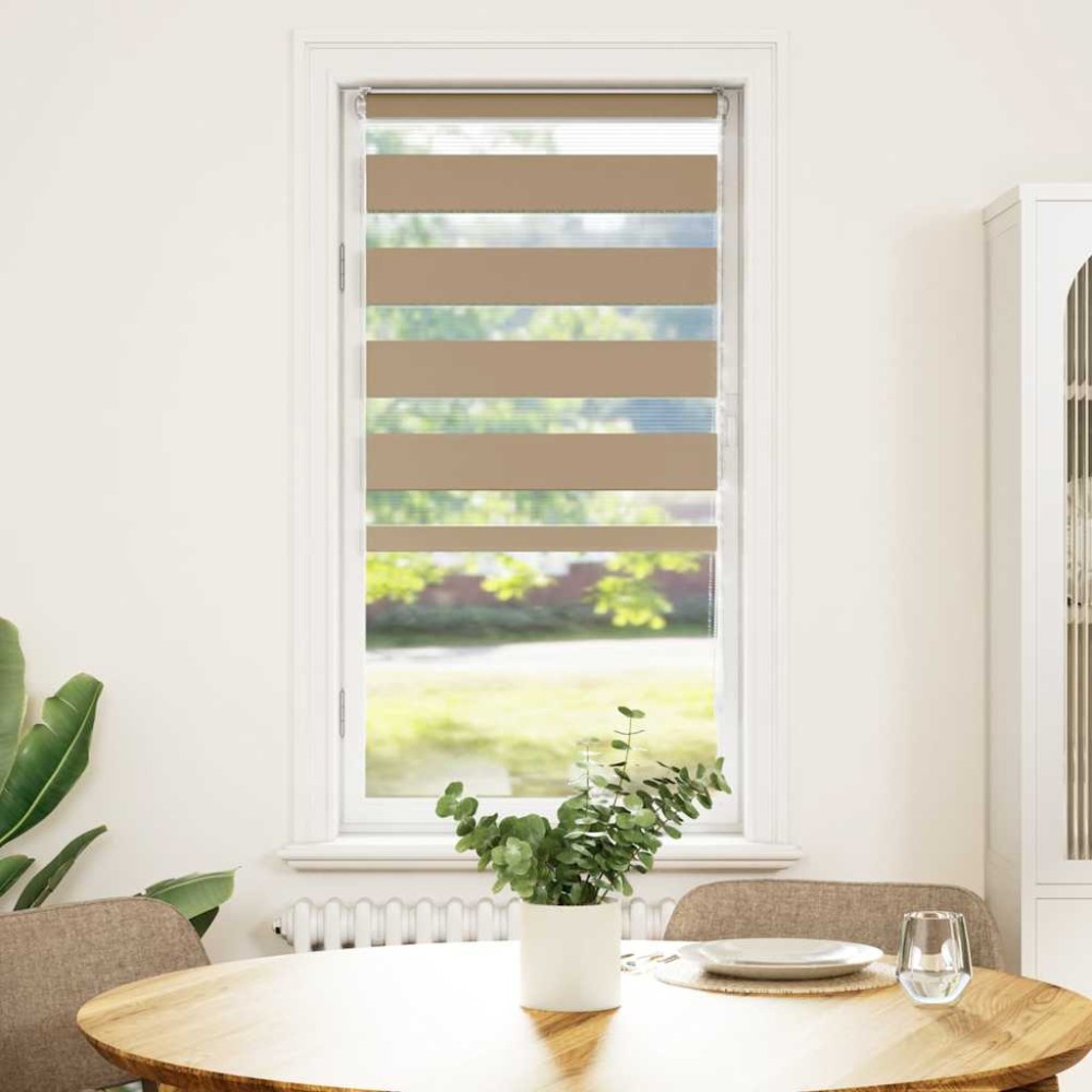 vidaXL Jaluzea tip zebra 65x150 cm lățime țesătură 60,9 cm poliester