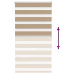 vidaXL Jaluzea tip zebra 90x150 cm lățime țesătură 85,9 cm poliester