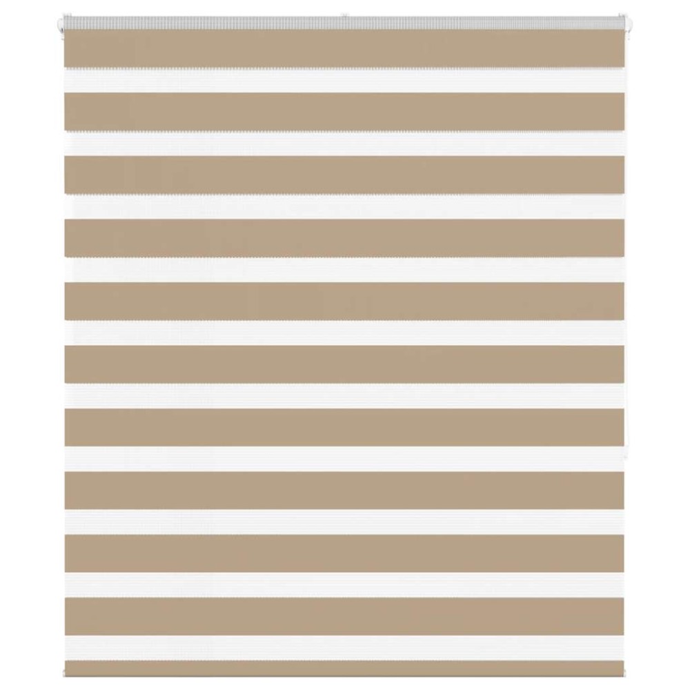 vidaXL Jaluzea tip zebra 125x150 cm lățime țesătură 120,9 cm poliester