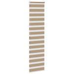 vidaXL Jaluzea tip zebra 65x200 cm lățime țesătură 60,9 cm poliester