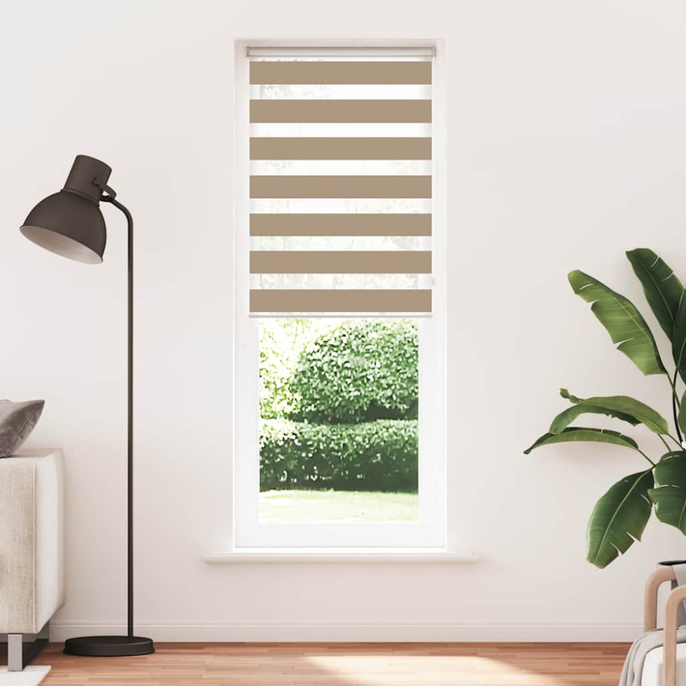 vidaXL Jaluzea tip zebra 90x200 cm lățime țesătură 85,9 cm poliester