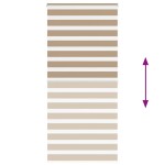 vidaXL Jaluzea tip zebra 100x200 cm lățime țesătură 95,9 cm poliester