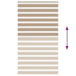 vidaXL Jaluzea tip zebra 120x200 cm lățime țesătură 115,9 cm poliester