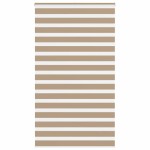 vidaXL Jaluzea tip zebra 125x200 cm lățime țesătură 120,9 cm poliester