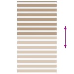vidaXL Jaluzea tip zebra 125x200 cm lățime țesătură 120,9 cm poliester