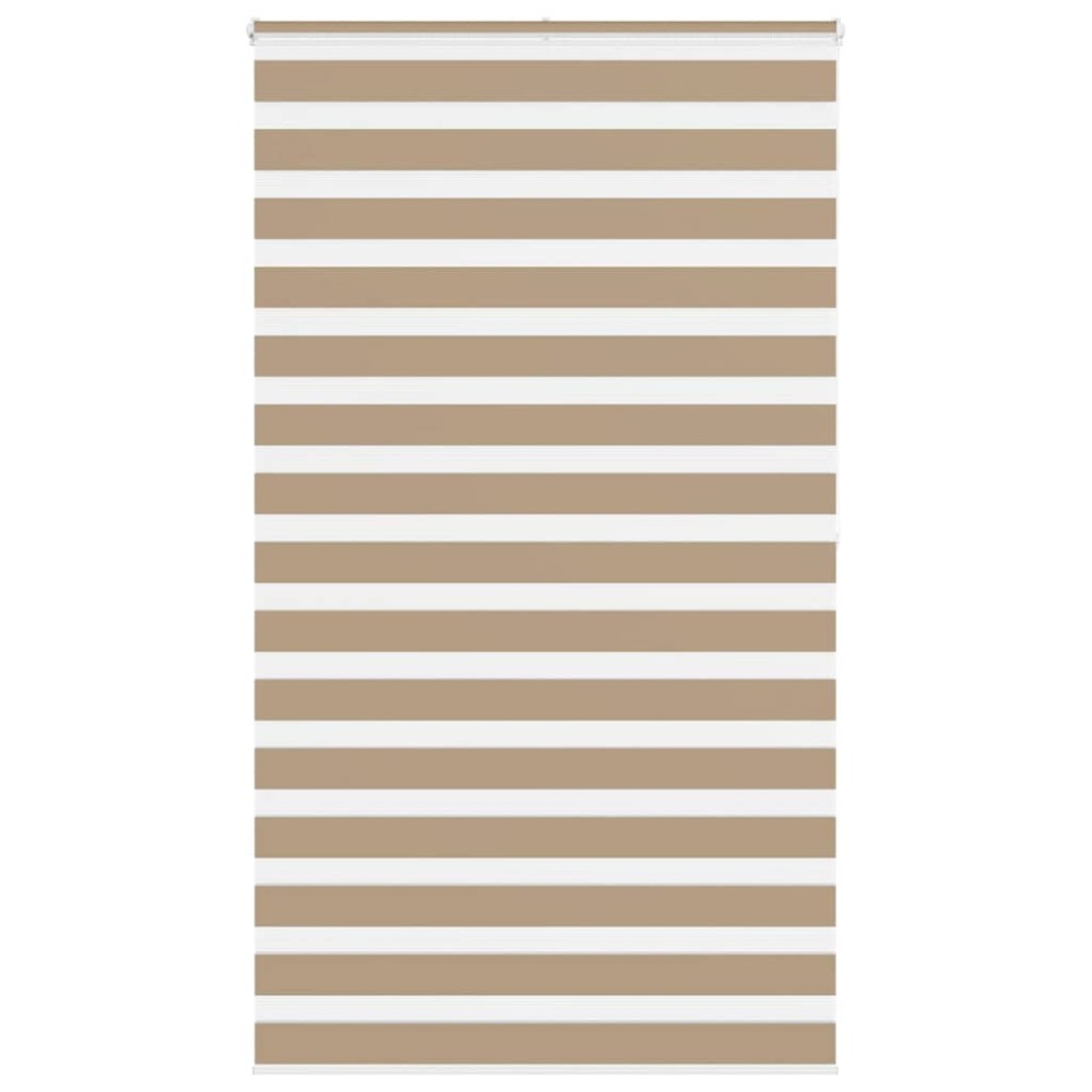 vidaXL Jaluzea tip zebra 130x200 cm lățime țesătură 125,9 cm poliester