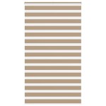 vidaXL Jaluzea tip zebra 135x200 cm lățime țesătură 130,9 cm poliester