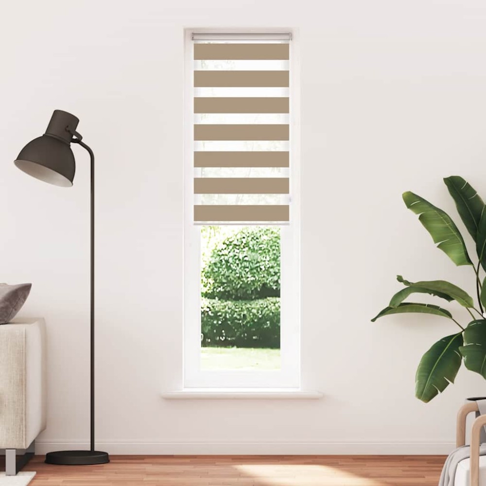 vidaXL Jaluzea tip zebra 55x230 cm lățime țesătură 50,9 cm poliester