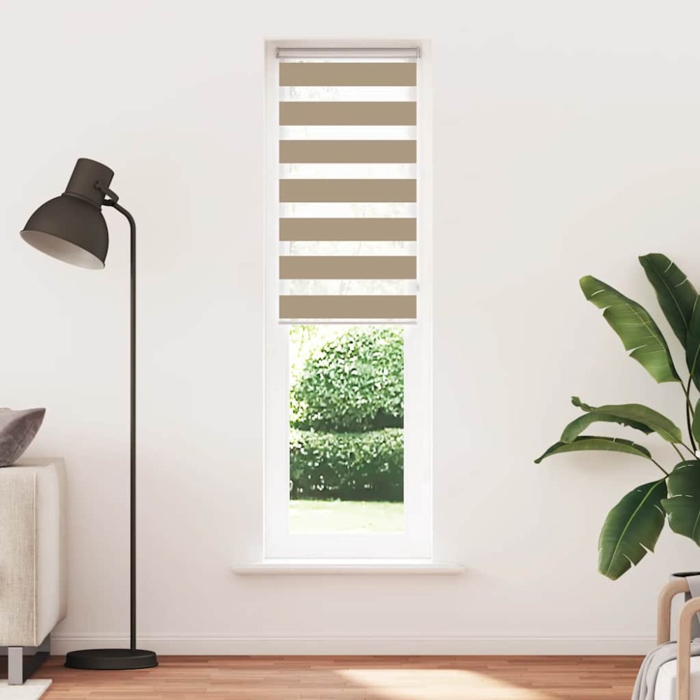 vidaXL Jaluzea tip zebra 60x230 cm lățime țesătură 55,9 cm poliester