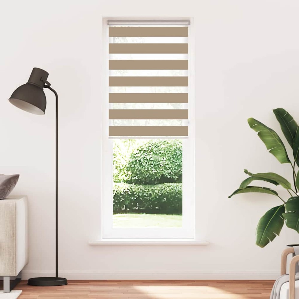 vidaXL Jaluzea tip zebra 70x230 cm lățime țesătură 65,9 cm poliester