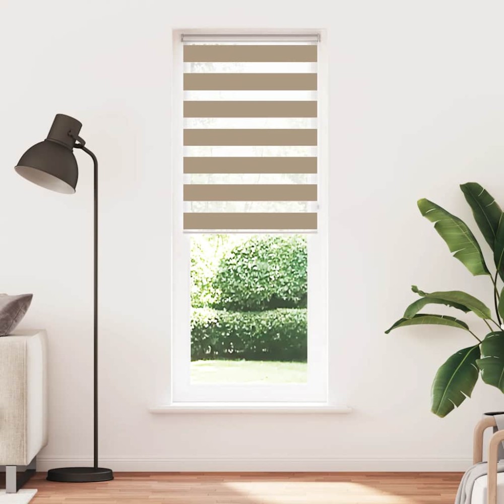 vidaXL Jaluzea tip zebra 85x230 cm lățime țesătură 80,9 cm poliester