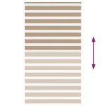 vidaXL Jaluzea tip zebra 120x230 cm lățime țesătură 115,9 cm poliester