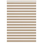 vidaXL Jaluzea tip zebra 155x230 cm lățime țesătură 150,9 cm poliester