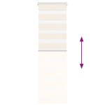 vidaXL Jaluzea tip zebra 45x100 cm lățime țesătură 40,9 cm poliester vidaXL Jaluzea tip zebra 45x100 cm lățime țesătură 40,9 cm poliester