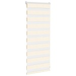 vidaXL Jaluzea tip zebra 65x100 cm lățime țesătură 60,9 cm poliester