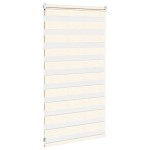 vidaXL Jaluzea tip zebra 80x100 cm lățime țesătură 75,9 cm poliester