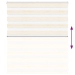 vidaXL Jaluzea tip zebra 120x100 cm lățime țesătură 115,9 cm poliester