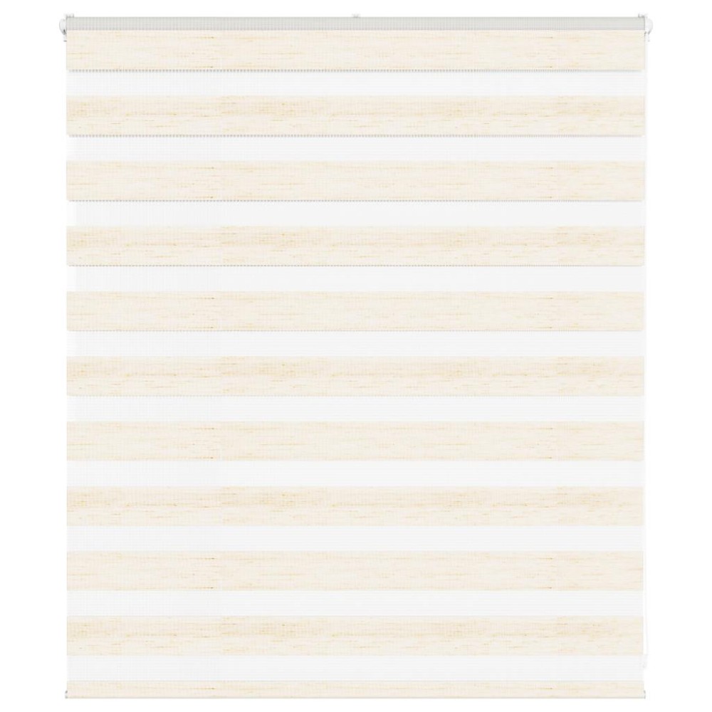 vidaXL Jaluzea tip zebra 135x100 cm lățime țesătură 130,9 cm poliester