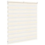 vidaXL Jaluzea tip zebra 135x100 cm lățime țesătură 130,9 cm poliester