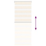 vidaXL Jaluzea tip zebra 60x150 cm lățime țesătură 55,9 cm poliester