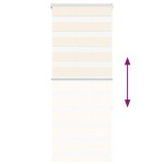 vidaXL Jaluzea tip zebra 65x150 cm lățime țesătură 60,9 cm poliester