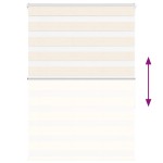 vidaXL Jaluzea tip zebra 110x150 cm lățime țesătură 105,9 cm poliester vidaXL Jaluzea tip zebra 110x150 cm lățime țesătură 105,9 cm poliester