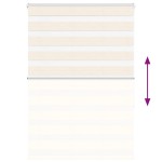 vidaXL Jaluzea tip zebra 115x150 cm lățime țesătură 110,9 cm poliester vidaXL Jaluzea tip zebra 115x150 cm lățime țesătură 110,9 cm poliester
