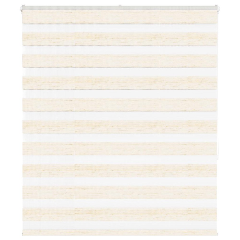 vidaXL Jaluzea tip zebra 125x150 cm lățime țesătură 120,9 cm poliester