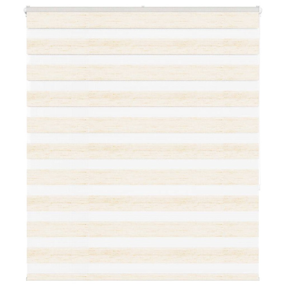 vidaXL Jaluzea tip zebra 130x150 cm lățime țesătură 125,9 cm poliester