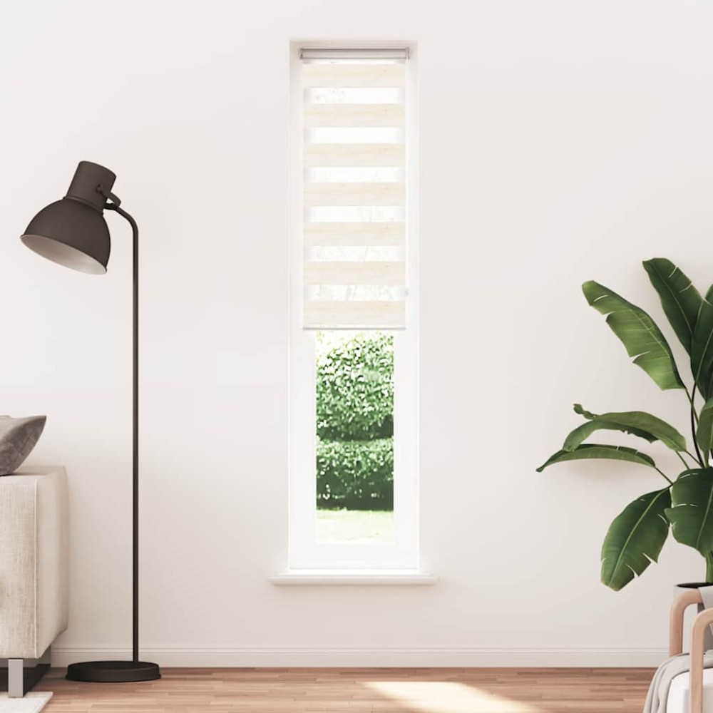 vidaXL Jaluzea tip zebra 45x200 cm lățime țesătură 40,9 cm poliester
