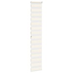vidaXL Jaluzea tip zebra 45x200 cm lățime țesătură 40,9 cm poliester