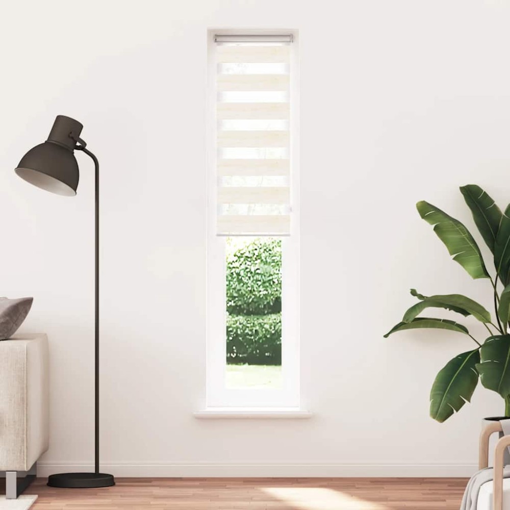 vidaXL Jaluzea tip zebra 50x200 cm lățime țesătură 45,9 cm poliester