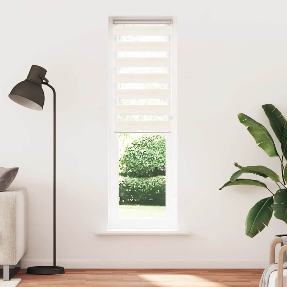 vidaXL Jaluzea tip zebra 55x200 cm lățime țesătură 50,9 cm poliester