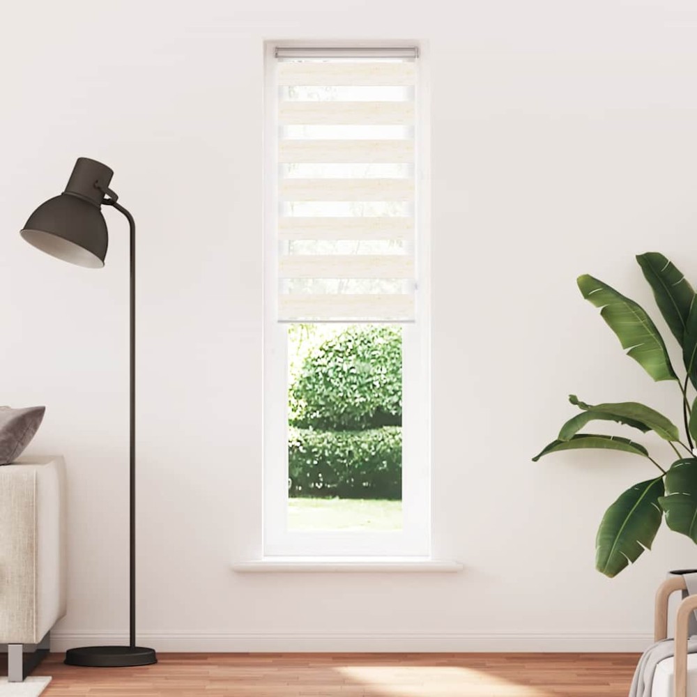 vidaXL Jaluzea tip zebra 60x200 cm lățime țesătură 55,9 cm poliester