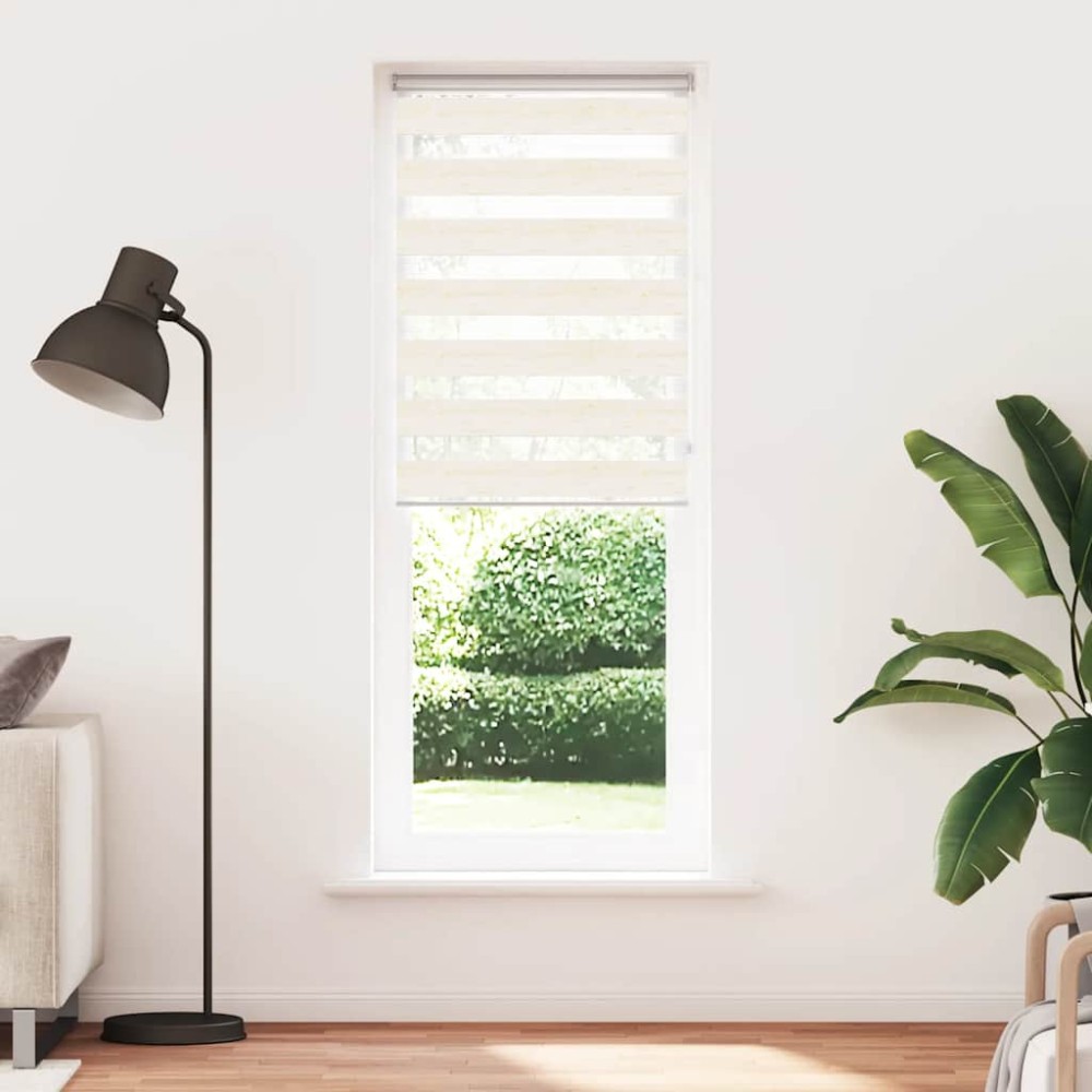 vidaXL Jaluzea tip zebra 85x200 cm lățime țesătură 80,9 cm poliester