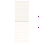 vidaXL Jaluzea tip zebra 85x200 cm lățime țesătură 80,9 cm poliester