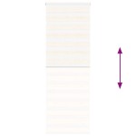 vidaXL Jaluzea tip zebra 90x200 cm lățime țesătură 85,9 cm poliester