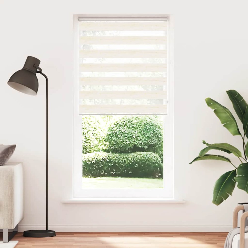 vidaXL Jaluzea tip zebra 105x200 cm lățime țesătură 100,9 cm poliester