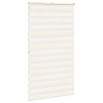 vidaXL Jaluzea tip zebra 125x200 cm lățime țesătură 120,9 cm poliester