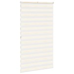 vidaXL Jaluzea tip zebra 130x200 cm lățime țesătură 125,9 cm poliester